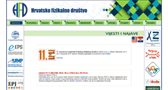 Desktop Screenshot of hfd.hr